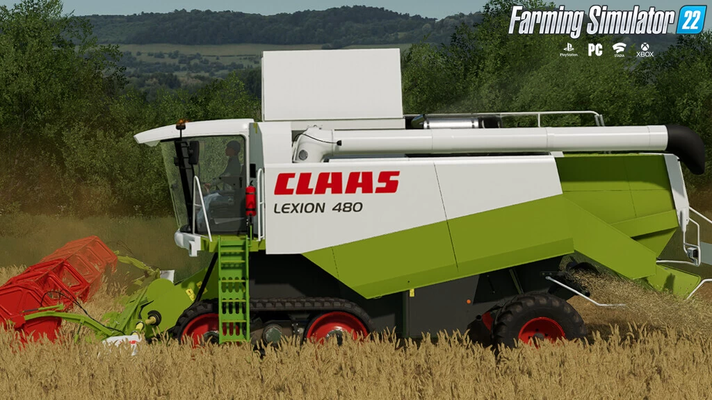 Claas Lexion 410-480 Harvester v1.3.1 for FS22