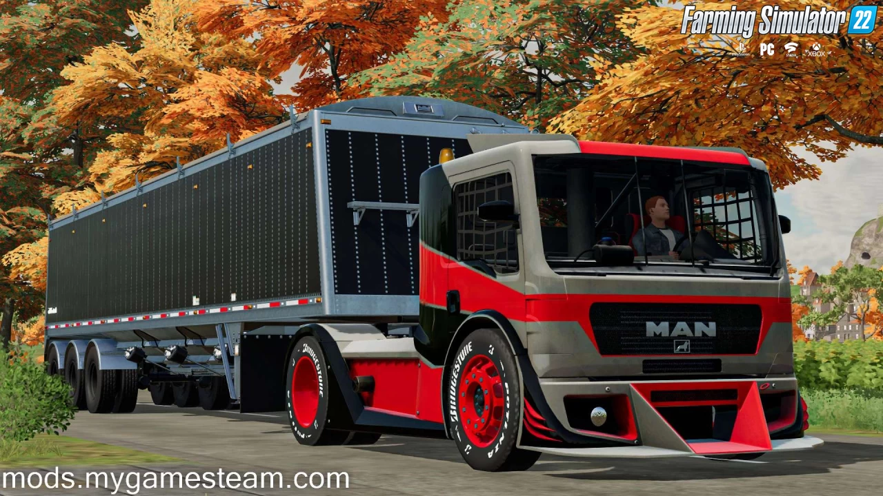 MAN TGS Formula Truck v1.0 for FS22