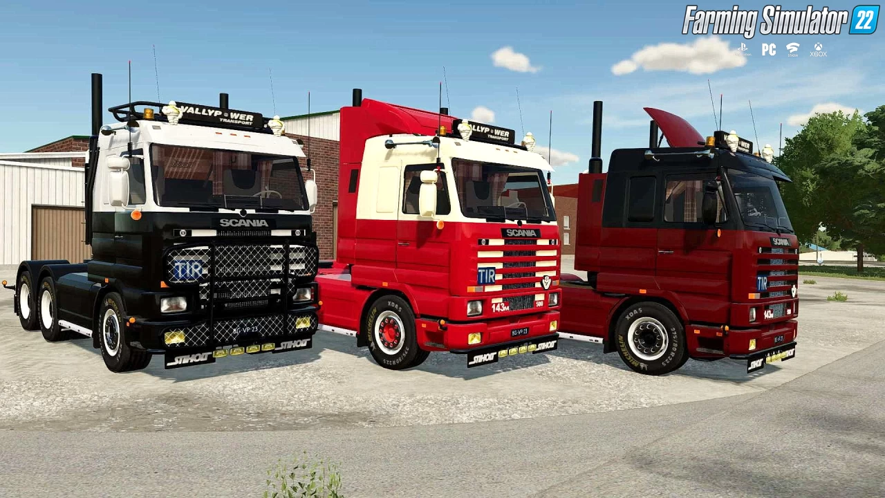 Scania 143M Truck v1.0.0.1 for FS22