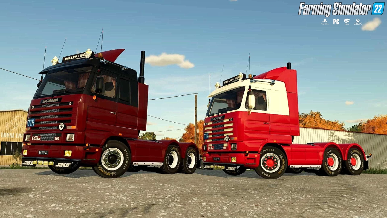 Scania 143M Truck v1.0.0.1 for FS22