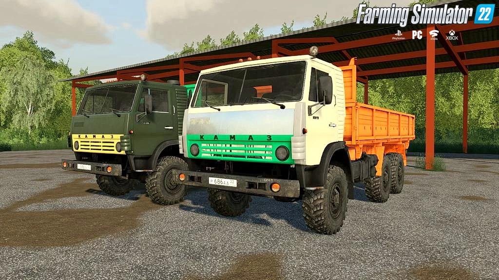 KamAZ 4310 Truck v1.0 for FS22