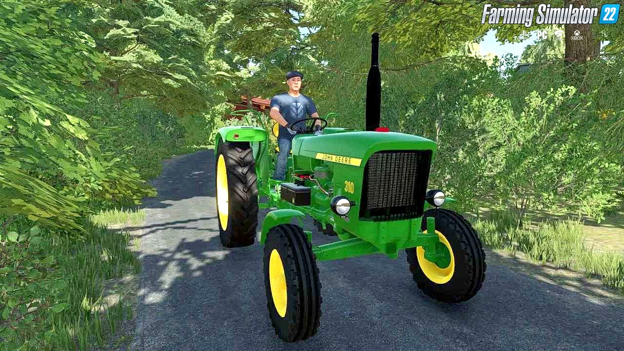 John Deere 310 Tractor v1.0.0.2 for FS22