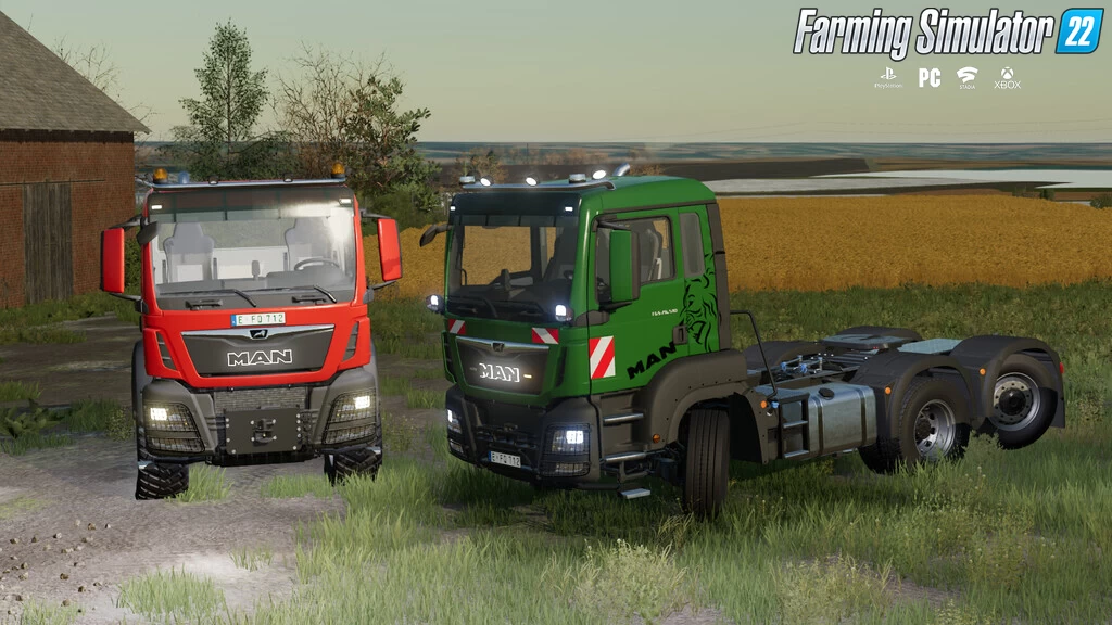 MAN TGS 18/26 Series Truck v3.0 for FS22