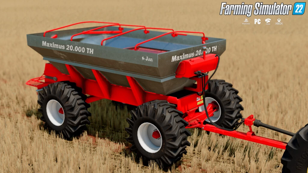 Jan Maximus 20000 TH Trailer v1.0 for FS22