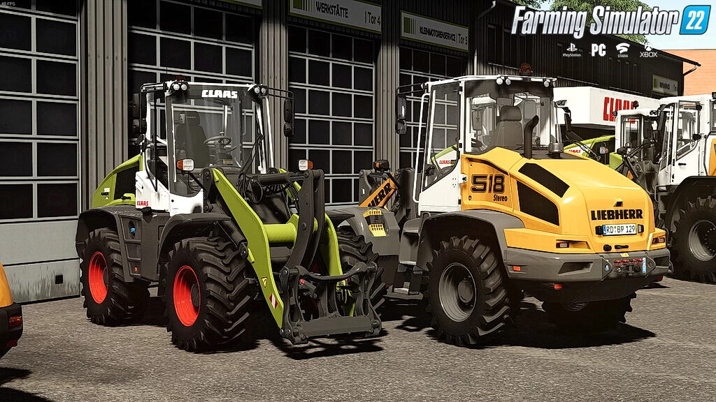 CLAAS / Liebherr Pack v1.0 for FS22