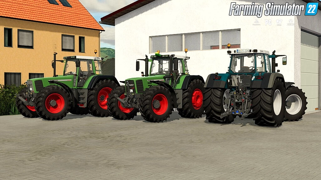 Fendt Favorit Series Tractor v1.1 for FS22