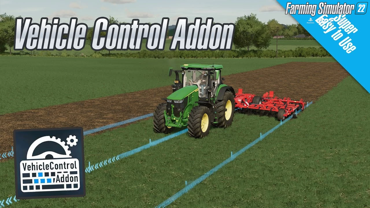 Vehicle Control Addon By Mogli - Farming Simulator 22