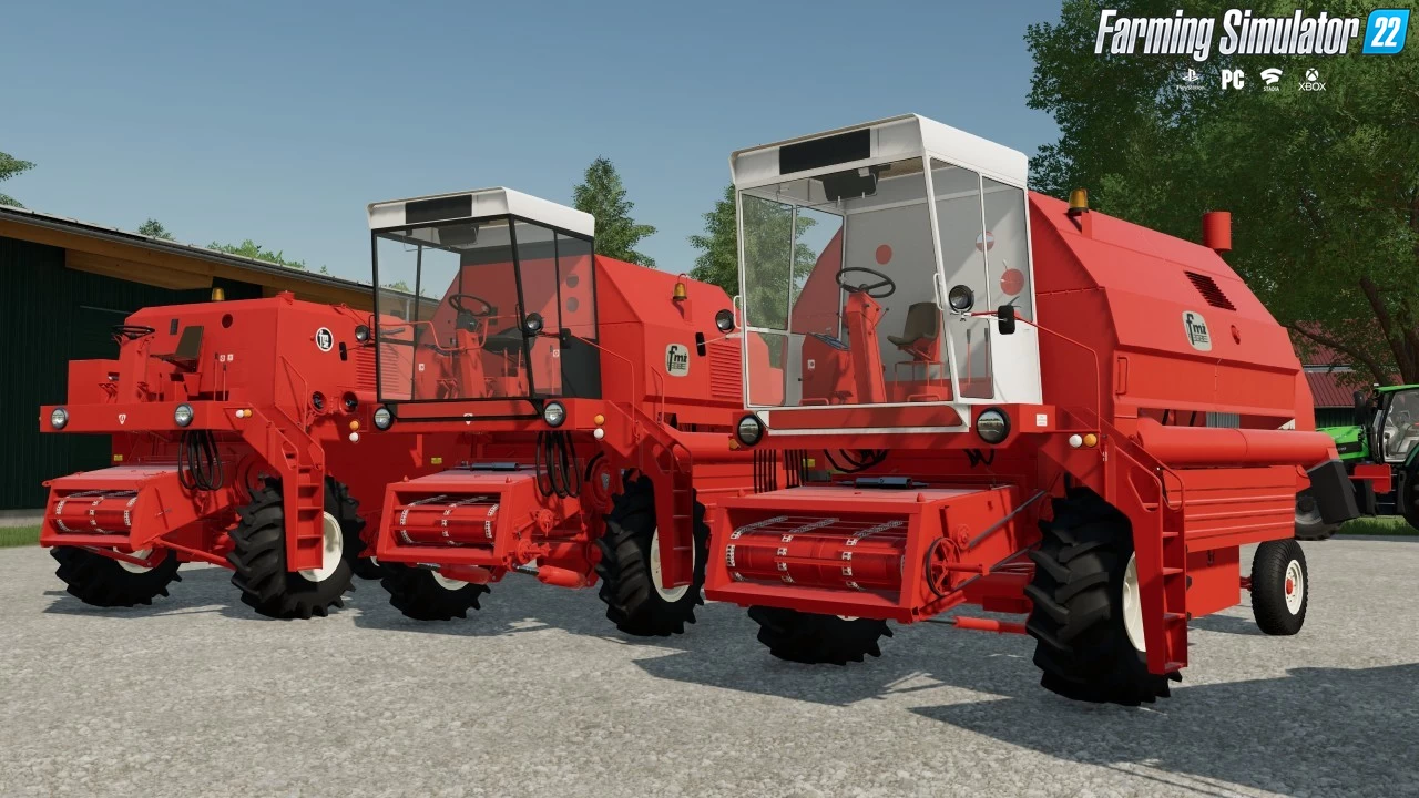 Bizon Pack Harvesters v1.2 for FS22