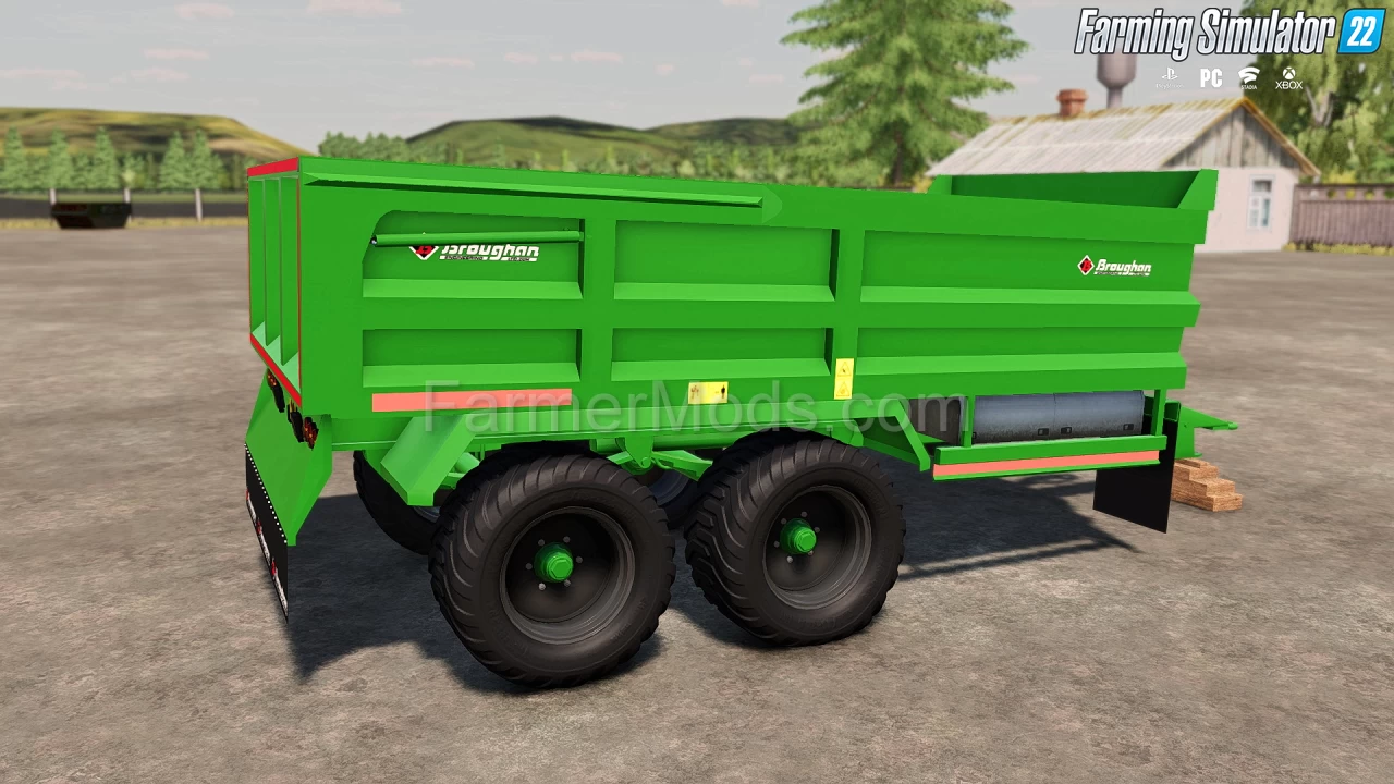 Broughan Mega Dump Trailer v1.0 for FS22