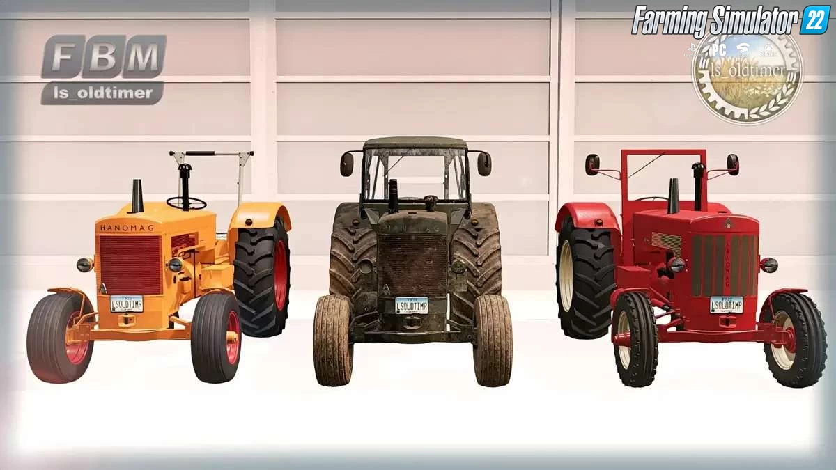 Hanomag Pack Tractors v1.0 for FS22