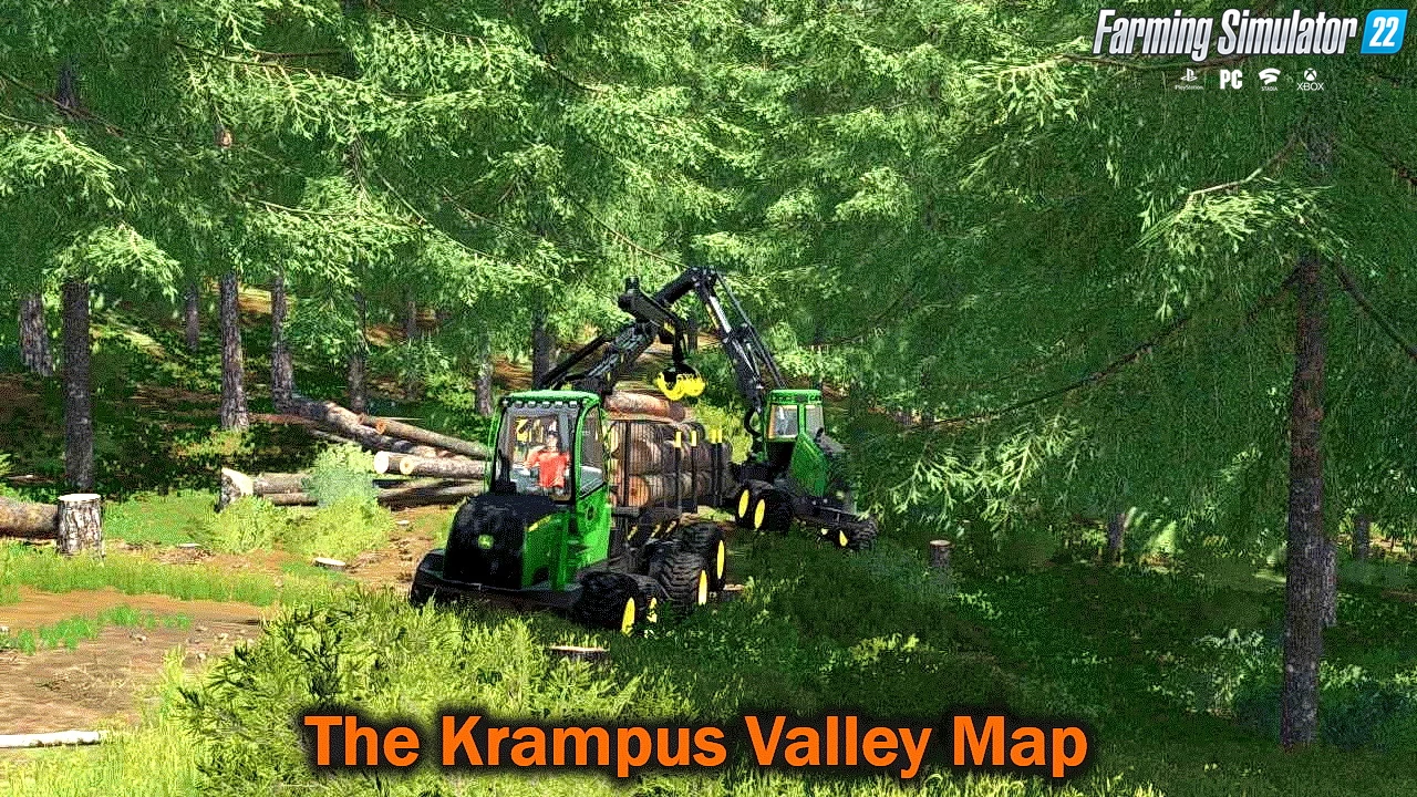 The Krampus Valley Map v1.0 for FS22