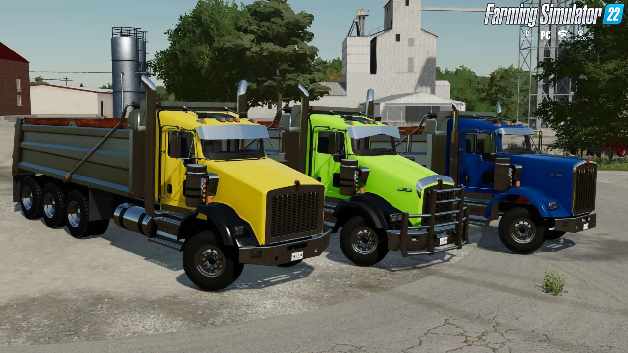 Kenworth T800 Dump Truck v1.0.0.2 for FS22