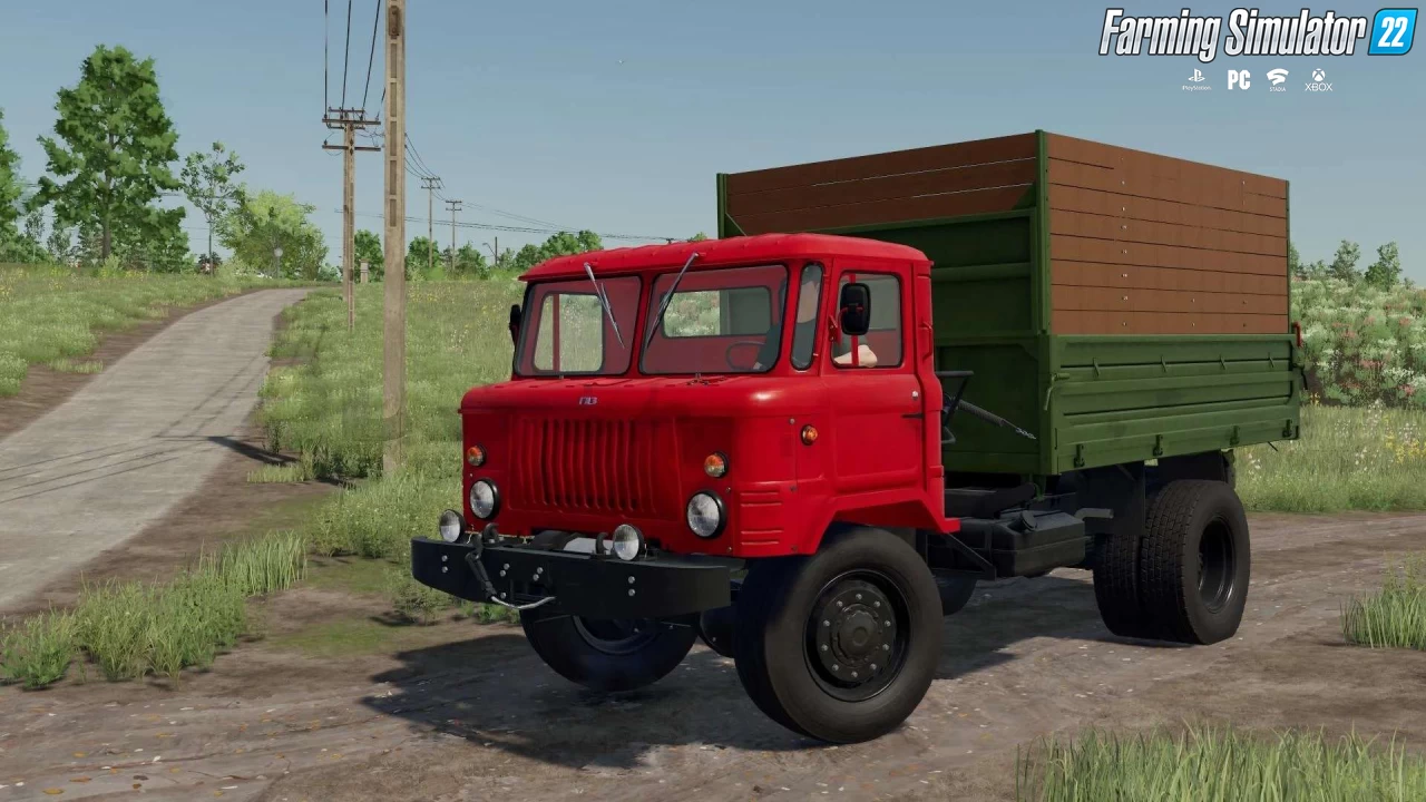 GAZ-66 Dump Truck v1.1.8 for FS22