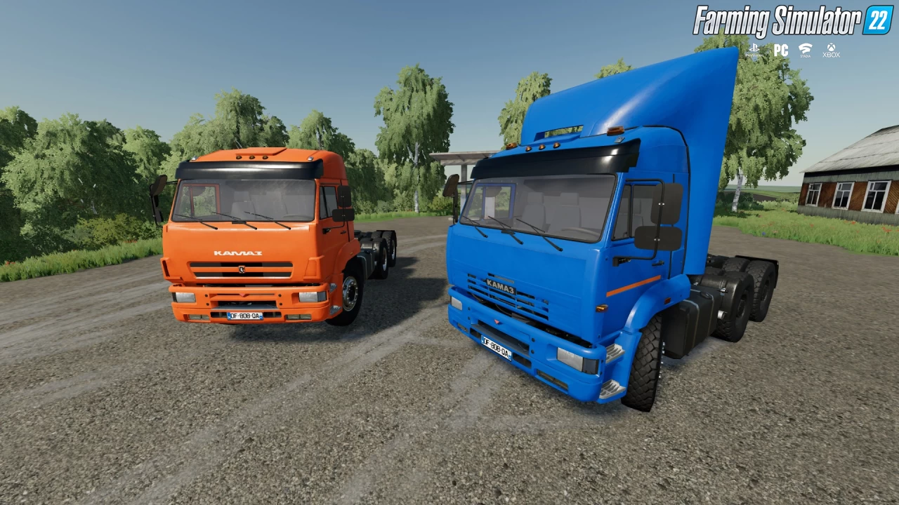 KamAZ 6460 Truck v1.0 for FS22
