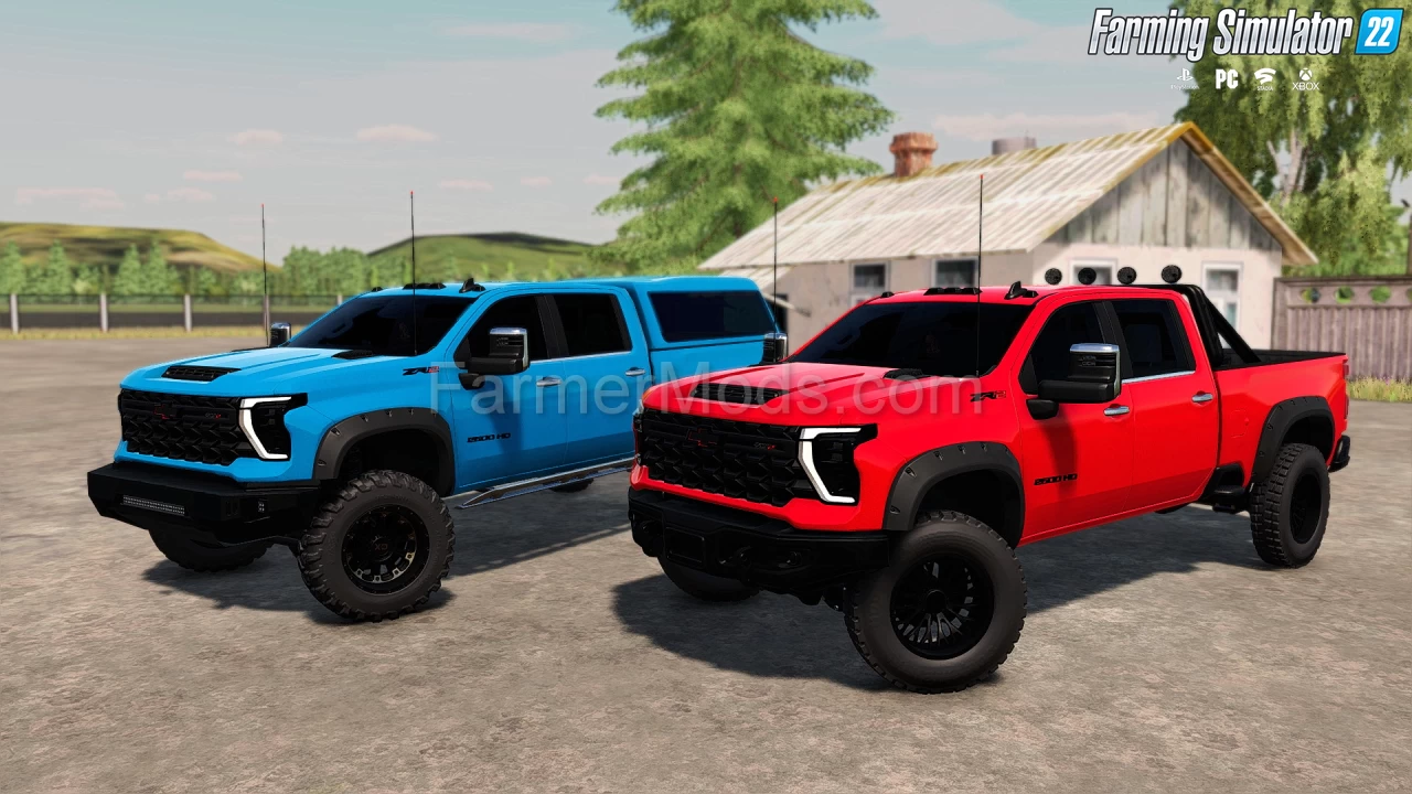 Chevy Silverado 2500 Bison 2024 v1.0 for FS22