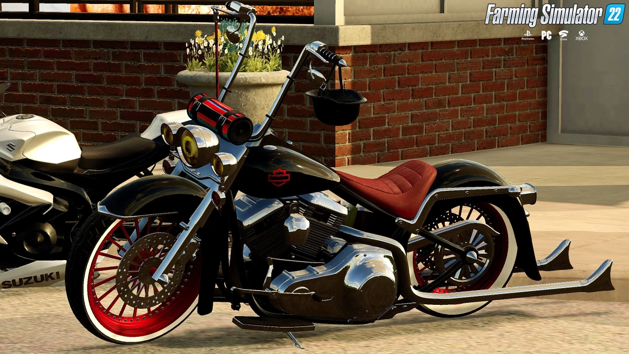 Harley Softail Motorcycle v1.0 for FS22