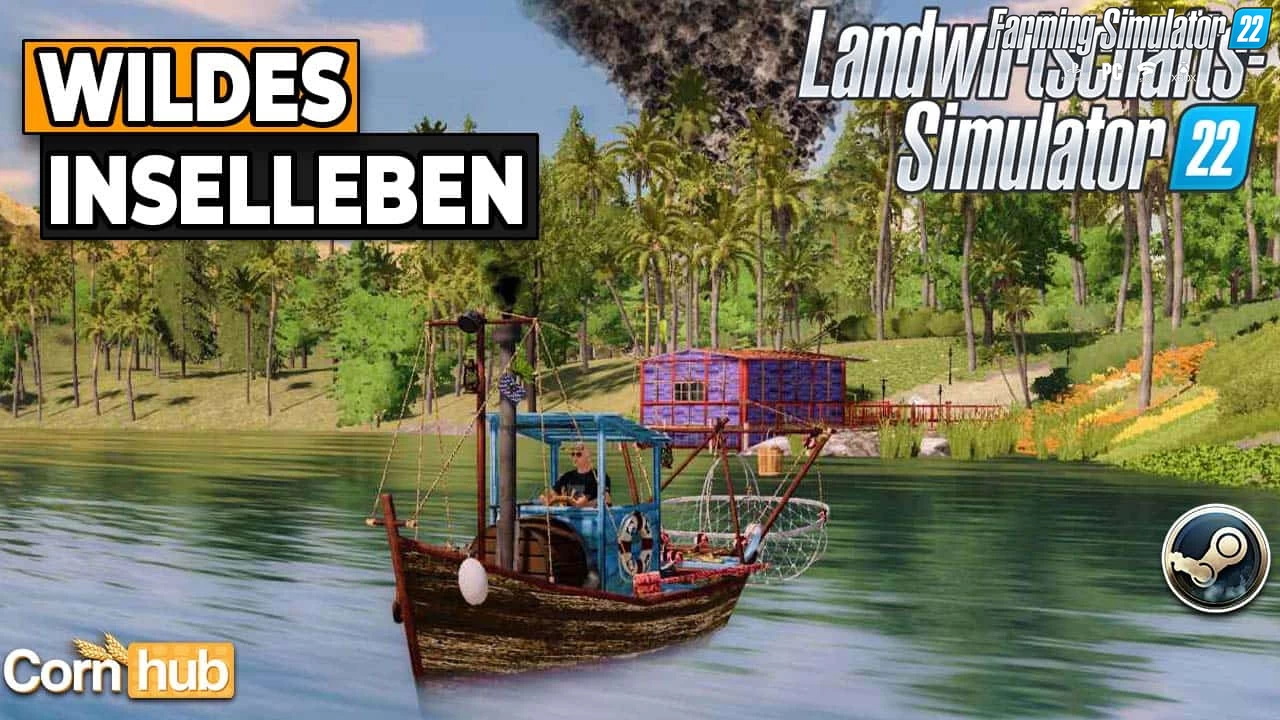 Wildes Inselleben Map v1.0 for FS22