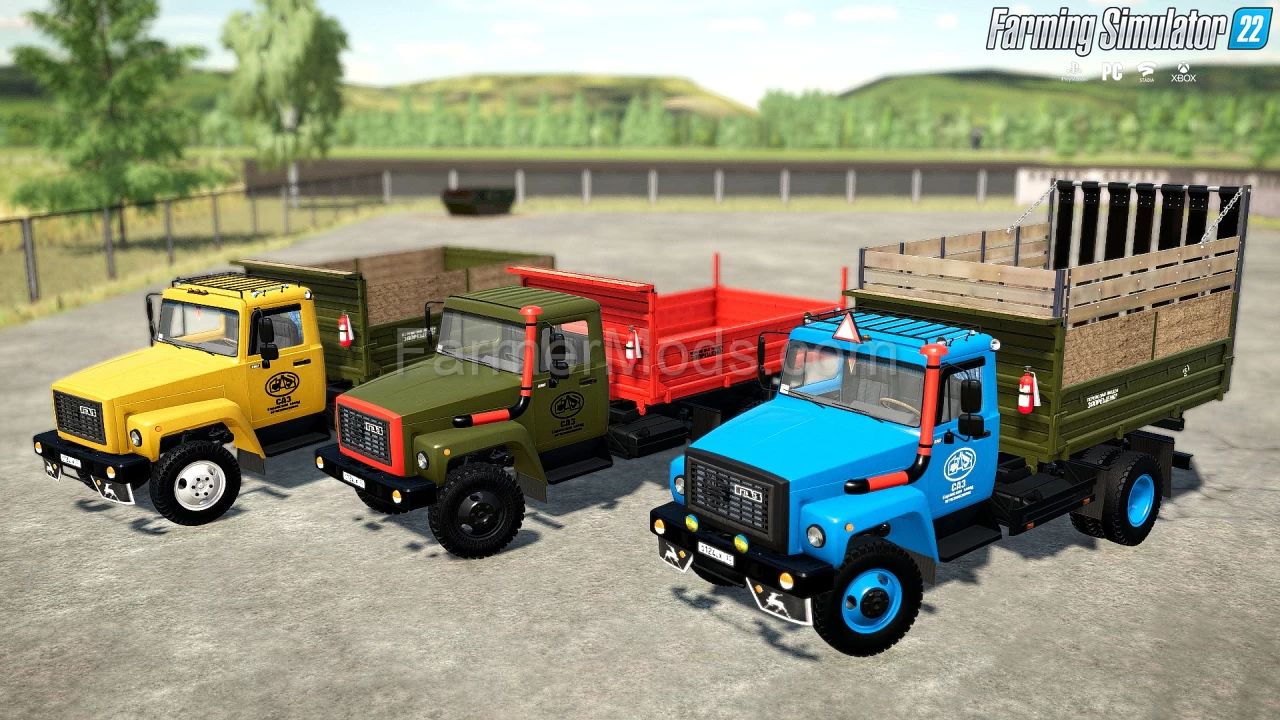 GAZ-3307 Truck + Interior v2.0.2.8 for FS22