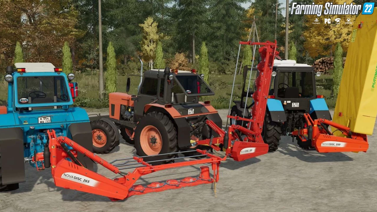 Pöttinger NOVADISC Pack v1.0 for FS22