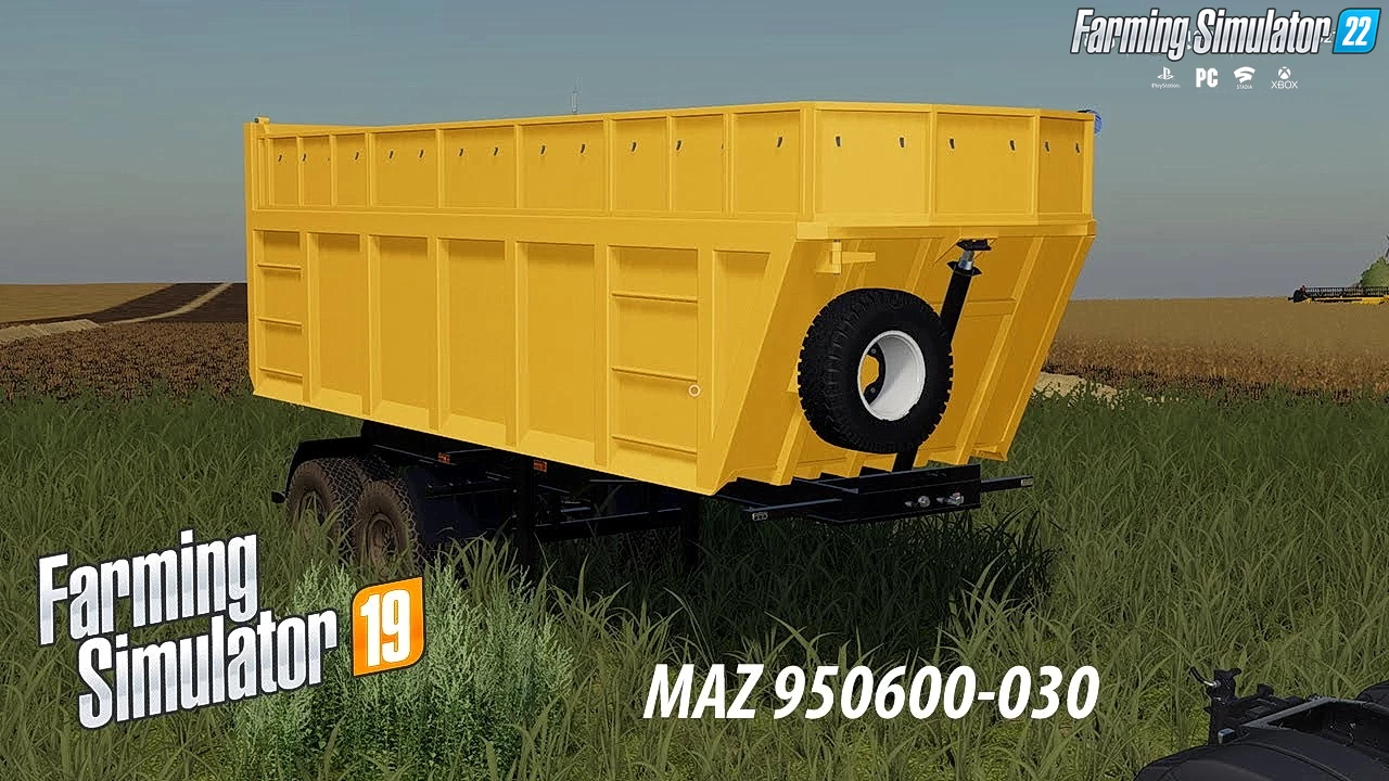 Semi Trailer MAZ-950600-030 v1.0.0.4 for FS22