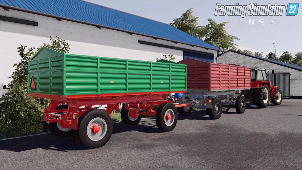 AutoSan D50/D55 Trailers Pack v1.0 for FS22