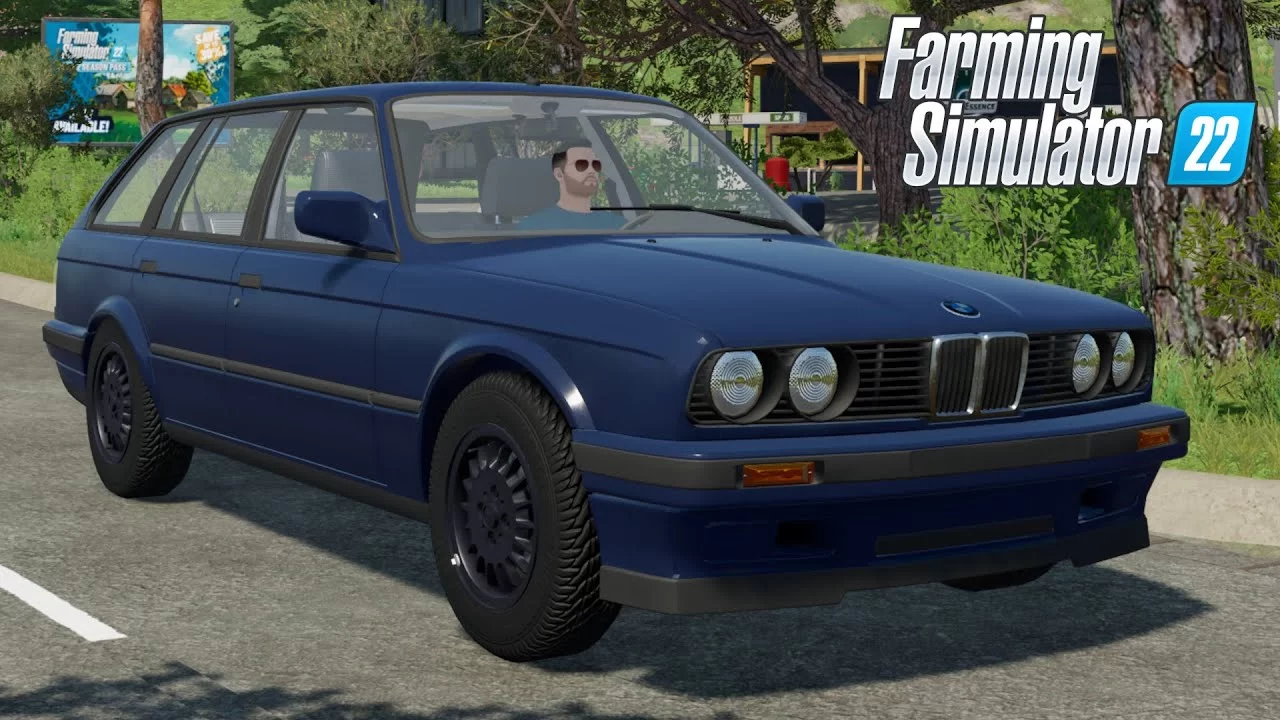 BMW 3 Series E30 Touring Car Mod - Farming Simulator 22