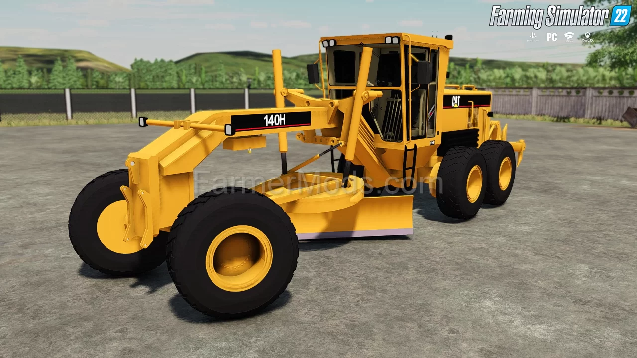 Caterpillar 140H Grader v1.0 for FS22