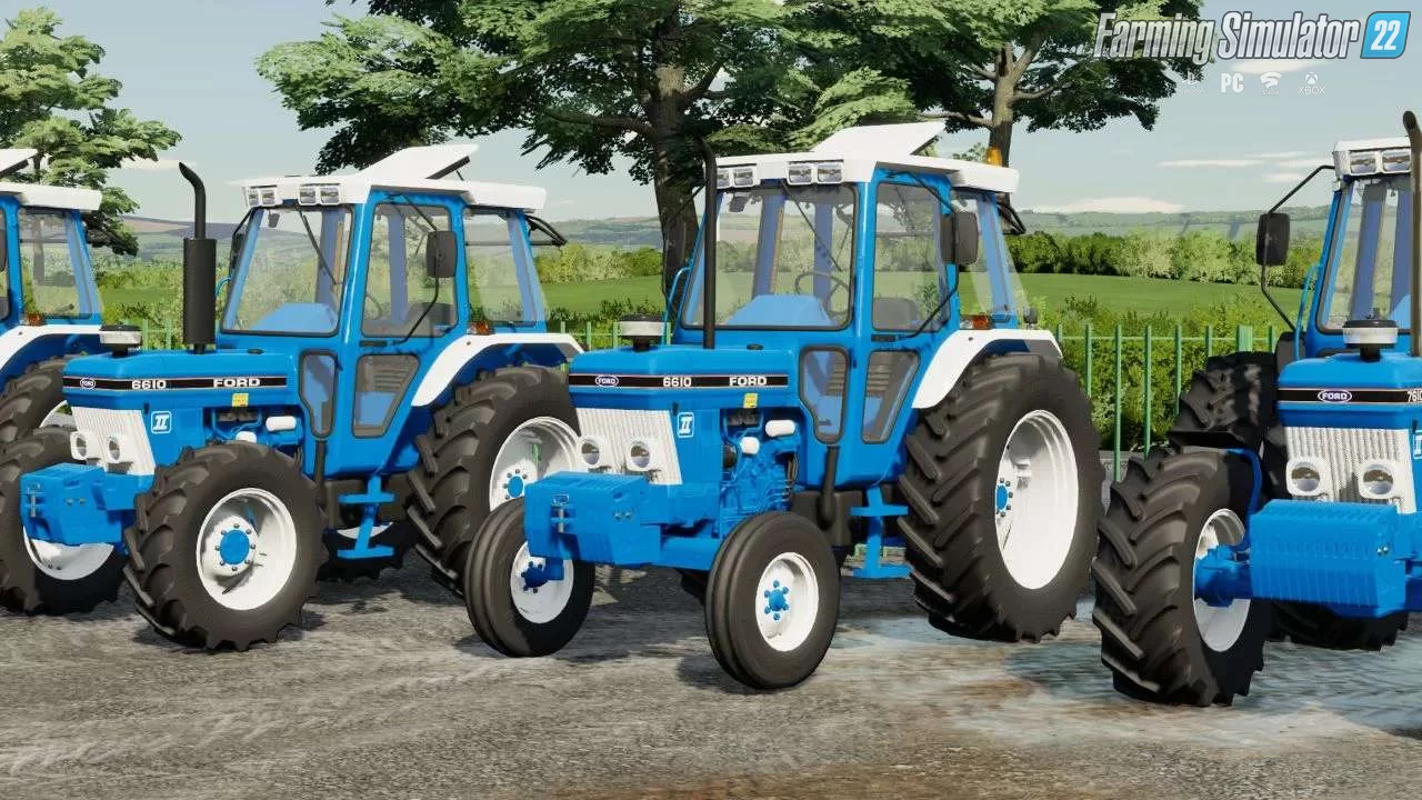 Ford 10 Series Force II Tractor v1.1 for FS22