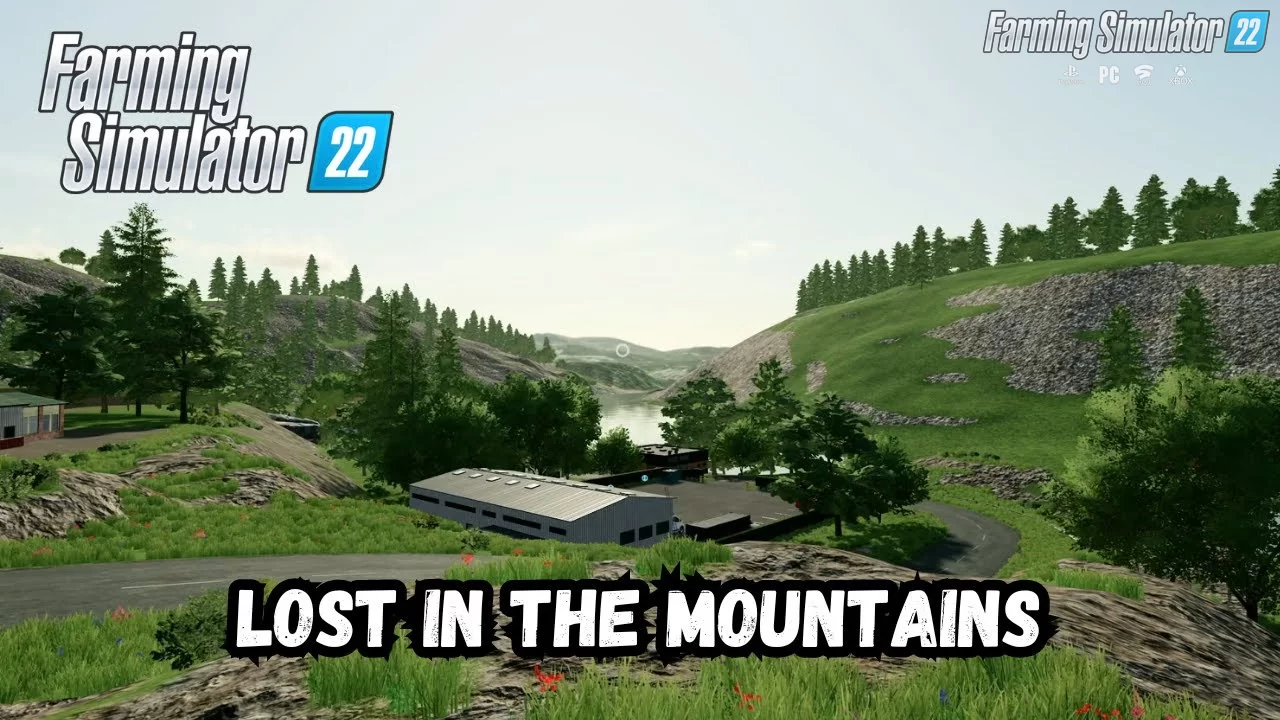 Lost In The Mountains Map v1.1 for FS22