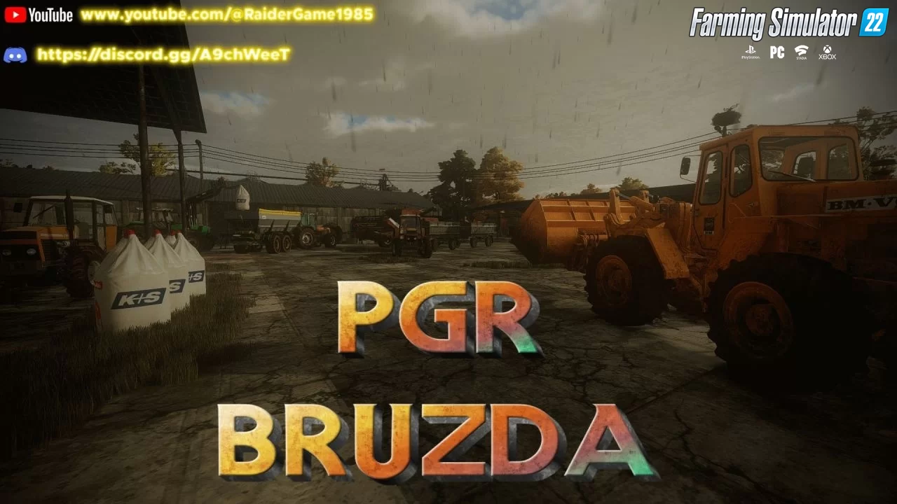 PGR Bruzda (Multifruit) Map v1.2 for FS22