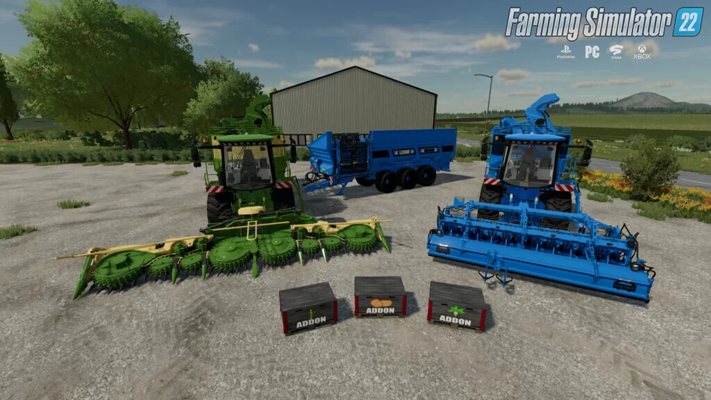 T4-40 Multi Harvester Pack v1.0.0.1 for FS22