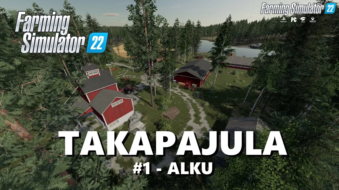 Takapajula 4x Map v1.0 for FS22 | Map By Finfarmingsim