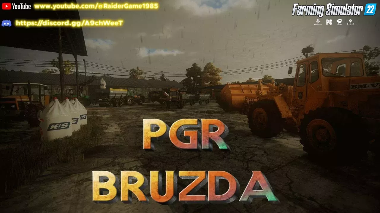 PGR Bruzda (Multifruit) Map v1.3.1.1 for FS22