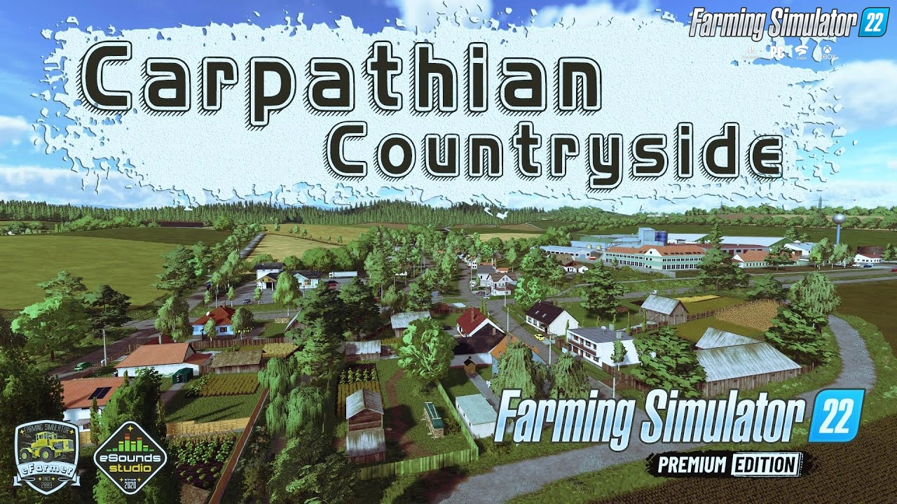 Carpathian Countryside Map v1.1.1 for FS22