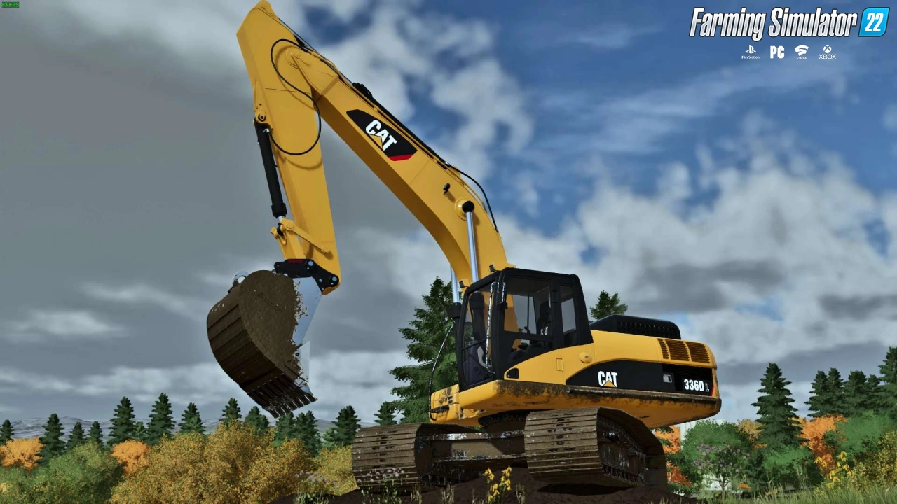 Cat 330C/D Excavator v1.0 for FS22