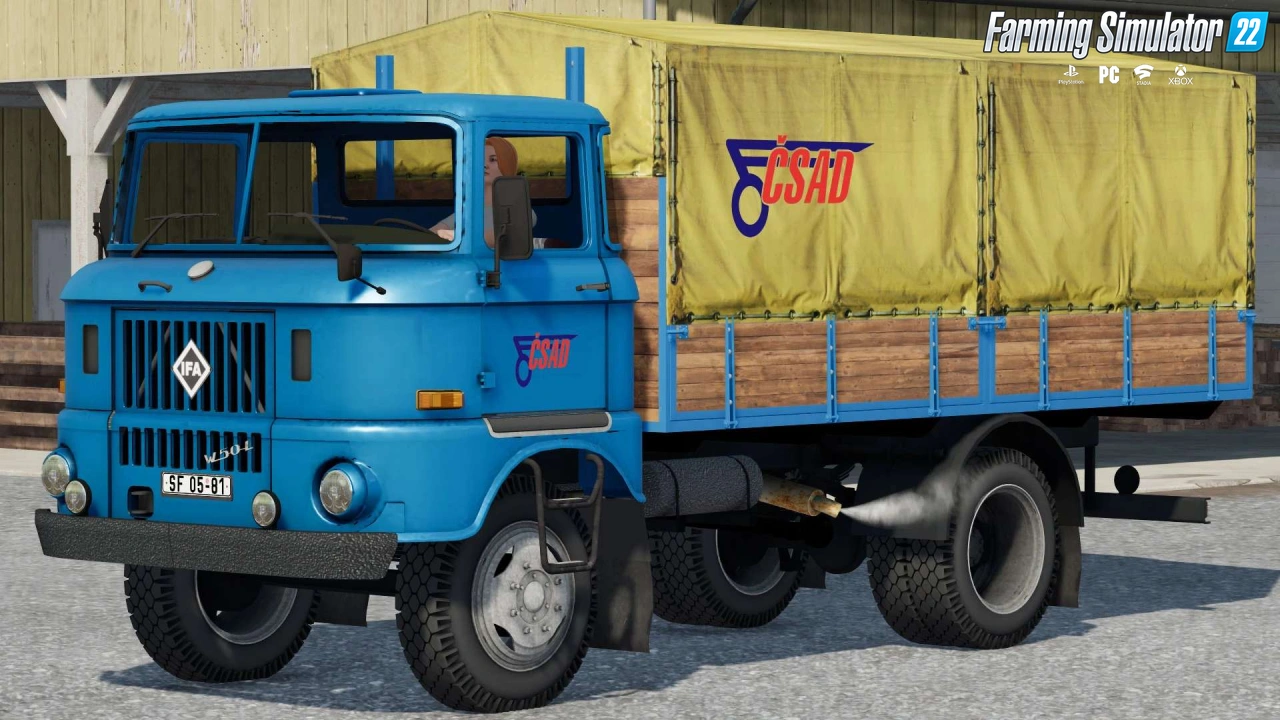 IFA W50 CSAD Edition Truck v1.0 for FS22