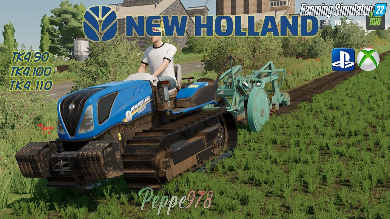 New Holland TK4 Series Tractor v1.0 for FS22