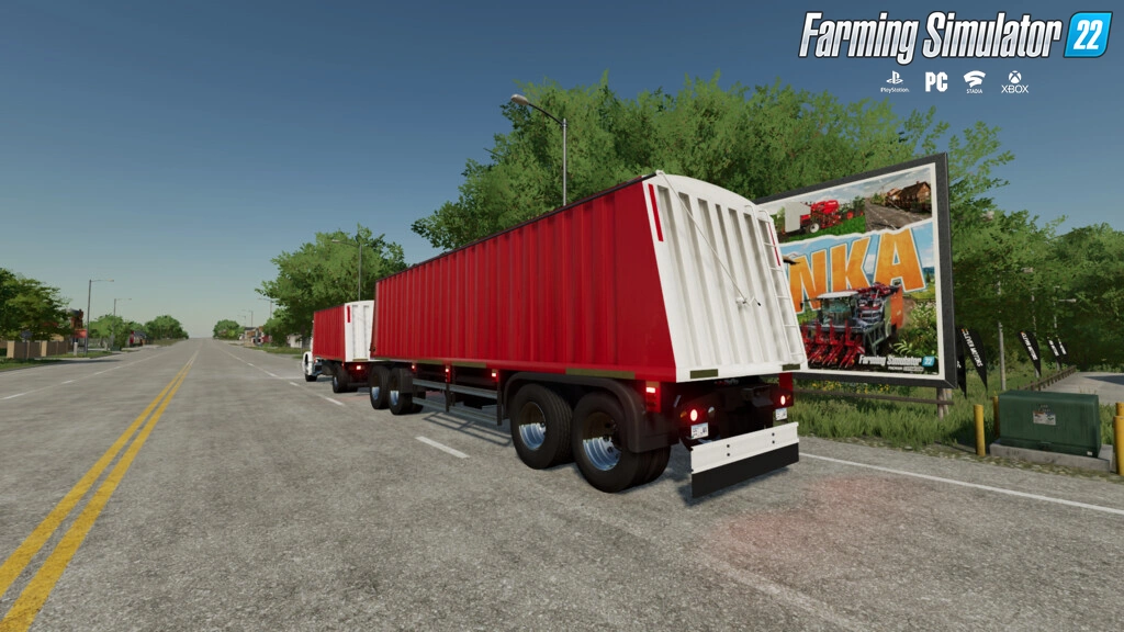 Omb Hopper Trailer Pack v1.3 for FS22