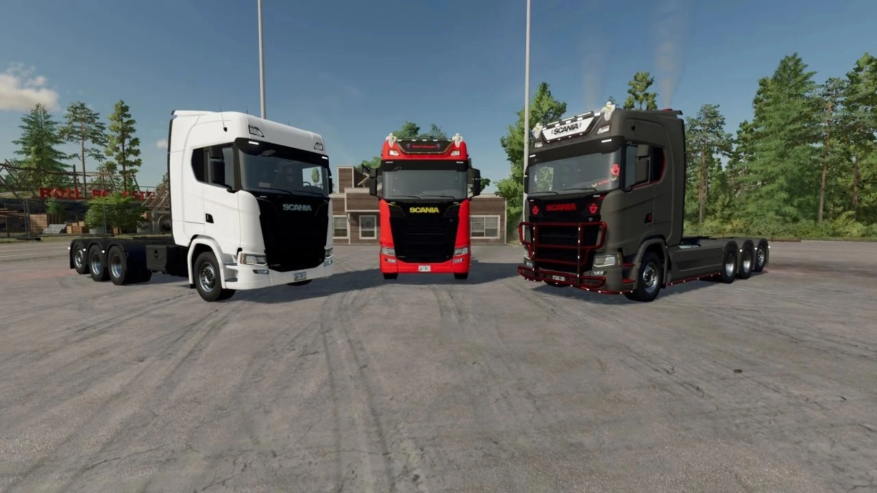 Scania S Swap Body Pack v1.0.2 for FS22