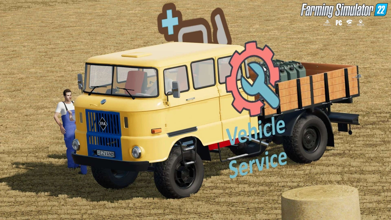 IFA W50 Service Truck v1.0.0.1 for FS22