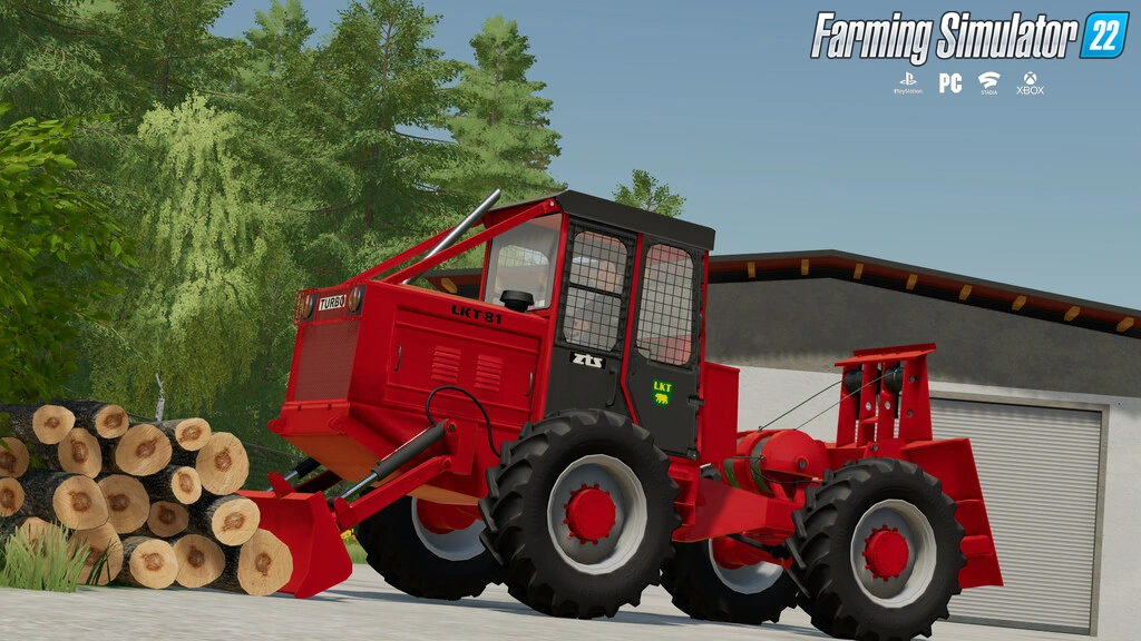 Zetor LKT 81 Turbo Forestry Tractor v1.0 for FS22