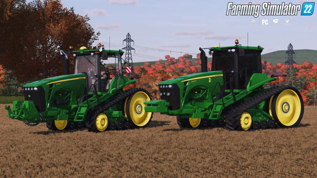 John Deere Series 8030T + Demco SideQuest v1.0 for FS22