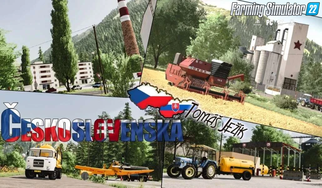 CeskoSlovenska Map v1.0 for FS22