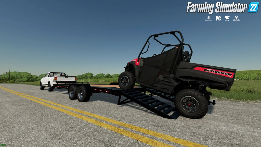 RTO 1274 Flatdeck Trailer v1.0 for FS22