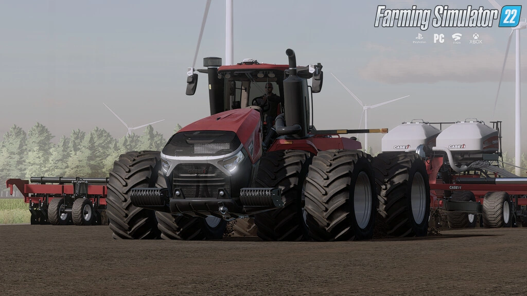 Case IH Steiger 715 Wheeled Tractor v1.0 for FS22