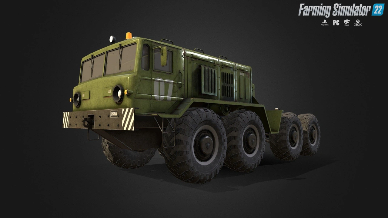 MAZ 537 Hurricane Truck + Trailer Trawl v2.0 for FS22