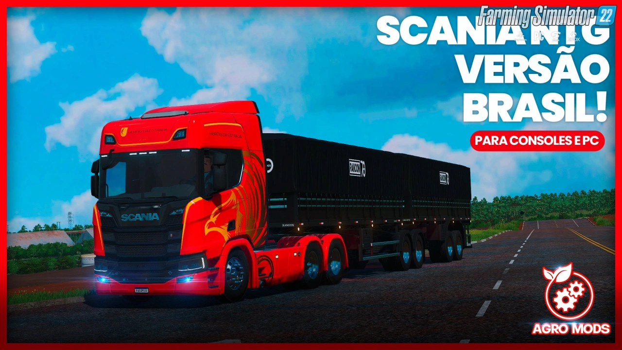 Scania NTG South America Truck v1.0 for FS22