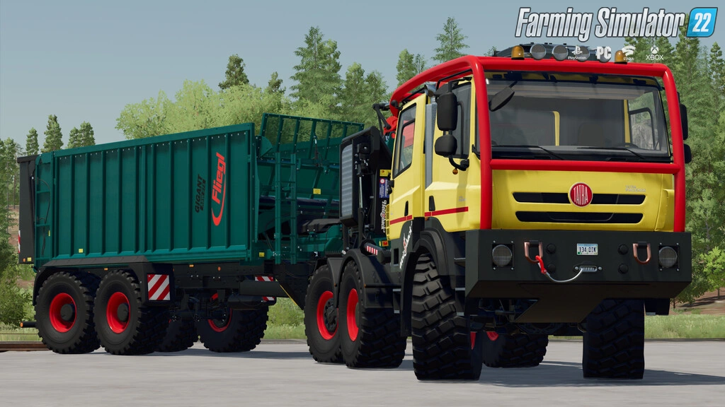 Tatra Phoenix Crusher Pack v1.0 for FS22