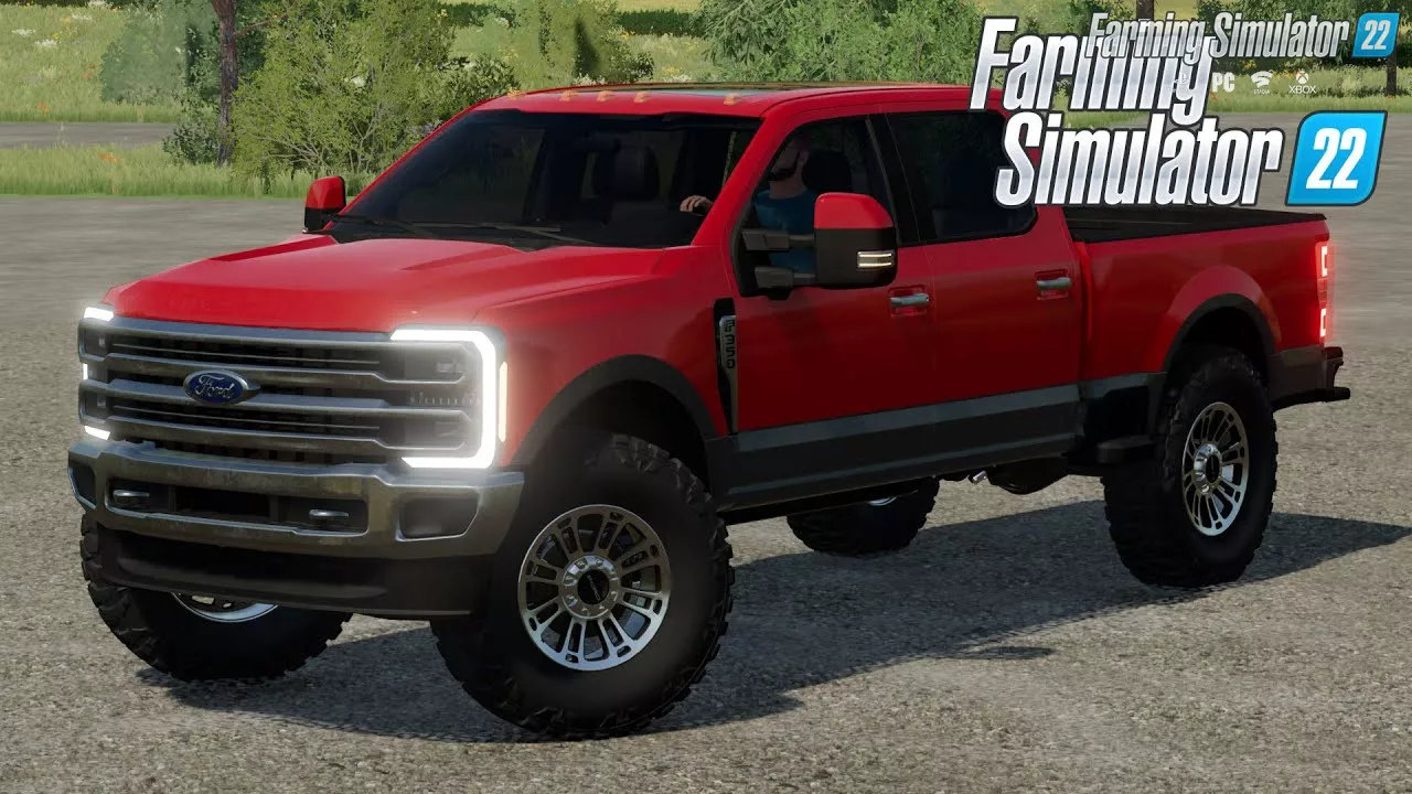 Ford F350 Limited 2023 - Gameplay Video FS22