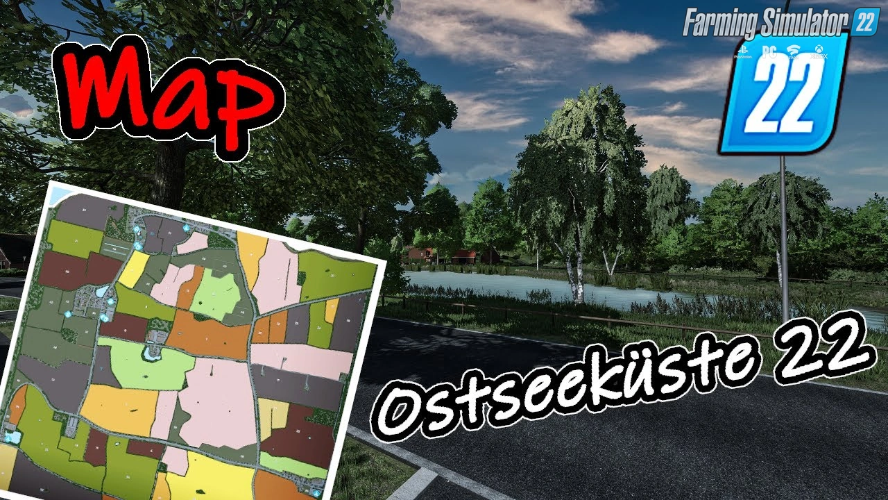 Ostseekuste 22 Map v1.2.0.4 for FS22